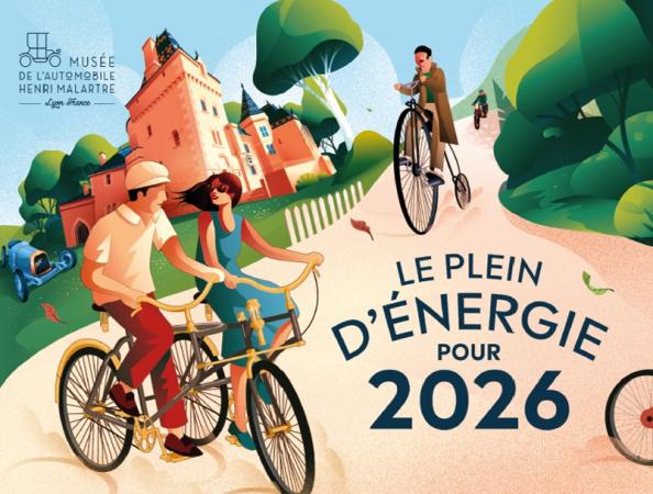 Carte voeux 2026 - Faites le plein d'energie
