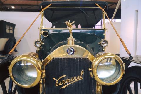 Automobile Vermorel de 1912, collections du musée Malartre © Malartre