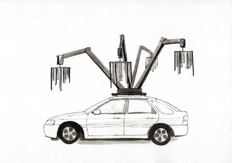Super F-97 dessin du projet fini