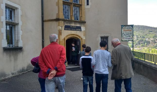 Visite famille au Musée Malartre - © Malartre, 2019