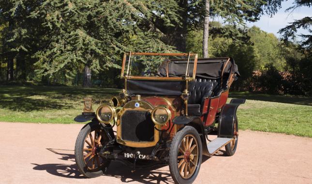 Automobile Berliet de 1908, collections du Musée Malartre - © Bertrand Stofleth