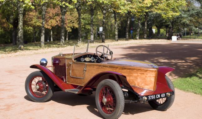 Automobile Fiat de 1926, collections du Musée Malartre - © Bertrand Stofleth