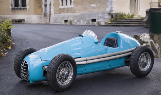 Automobile Gordini vers 1952, collections du Musée Malartre - © Bertrand Stofleth