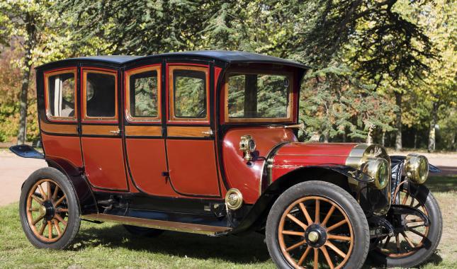 Automobile Léon Bollée vers 1911, collections du Musée Malartre - © Bertrand Stofleth