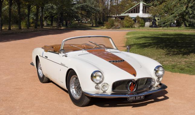 Automobile Maserati de 1957, collections du Musée Malartre - © Bertrand Stofleth