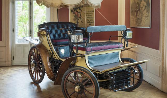 Automobile Rochet-Schneider de 1898, collections du Musée Malartre - © Bertrand Stofleth