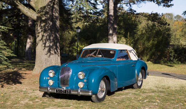 Automobile Talbot Lago de 1951, collections du Musée Malartre - © Bertrand Stofleth