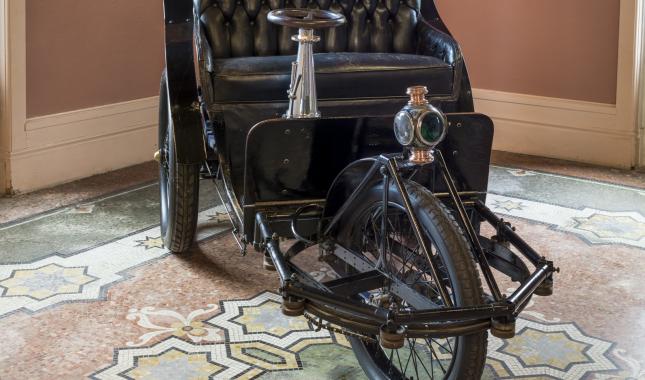 Tricycle Mildé de 1900, collections du Musée Malartre - © Bertrand Stofleth