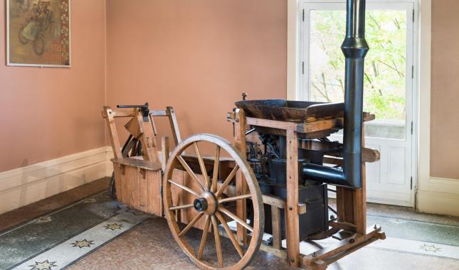 Tricycle Secretand de 1890, collections du Musée Malartre - © Bertrand Stofleth