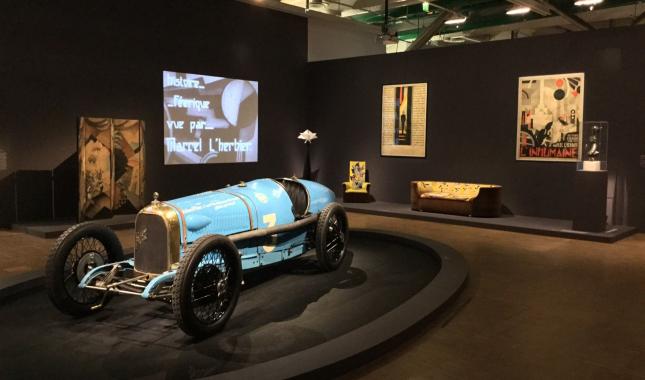 Automobile Rolland Pilain de 1923 au Centre Pompidou en 2018 - © Marie-Christine Sentenac