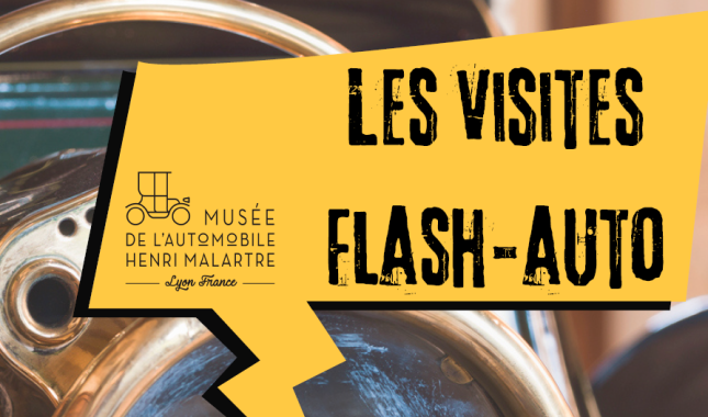 une affiche pour les visites flash auto