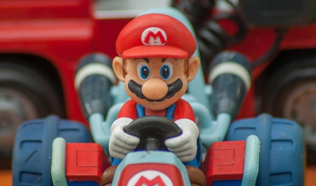 Mario vélo-kart