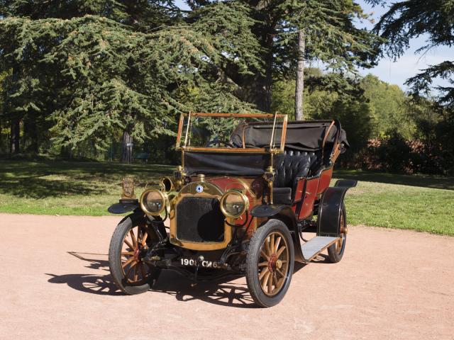 Automobile Berliet de 1908, collections du Musée Malartre - © Bertrand Stofleth