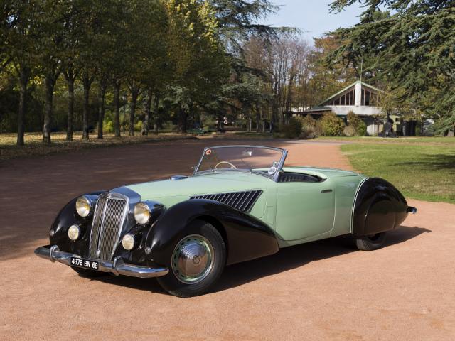 Automobile Lancia Astura de 1938, collections du Musée Malartre - © Bertrand Stofleth