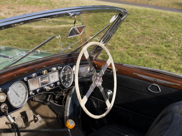 Automobile Lancia Astura de 1938, collections du Musée Malartre - © Bertrand Stofleth