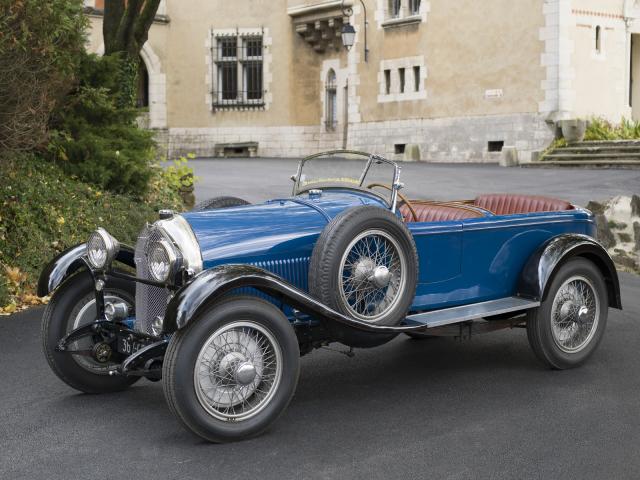 Automobile Lorraine Dietrich de 1927, collections du Musée Malartre - © Bertrand Stofleth