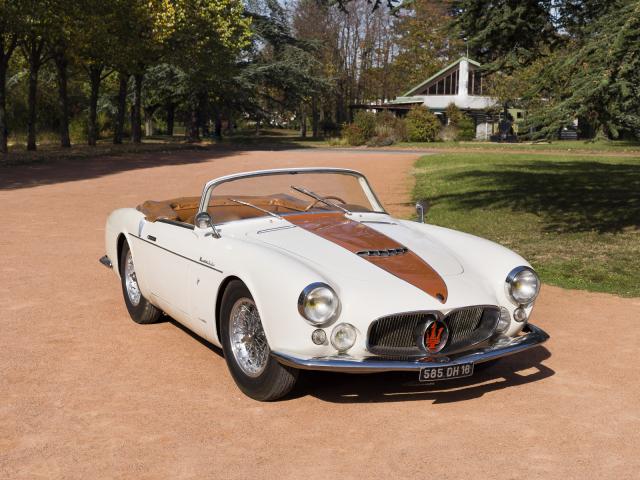 Automobile Maserati de 1957, collections du Musée Malartre - © Bertrand Stofleth