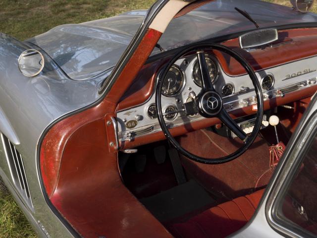 Automobile Mercedes 300SL de 1955, collections du Musée Malartre - © Bertrand Stofleth