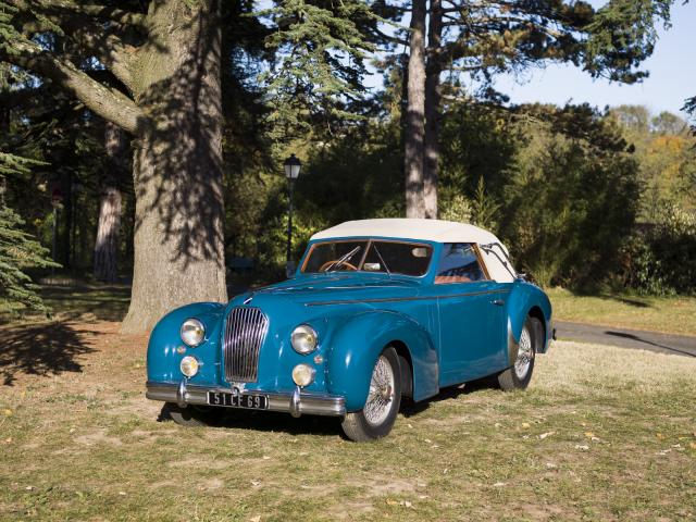 Automobile Talbot Lago de 1951, collections du Musée Malartre - © Bertrand Stofleth
