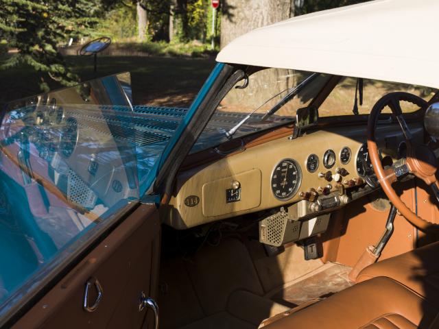 Automobile Talbot Lago de 1951, collections du Musée Malartre - © Bertrand Stofleth