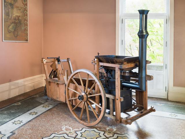 Tricycle à vapeur Secretand - 1890 - arrière