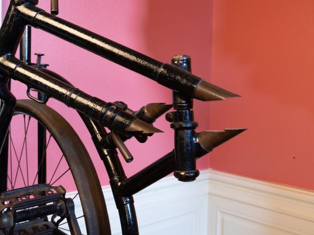 Bicyclette pliante Peugeot - détail