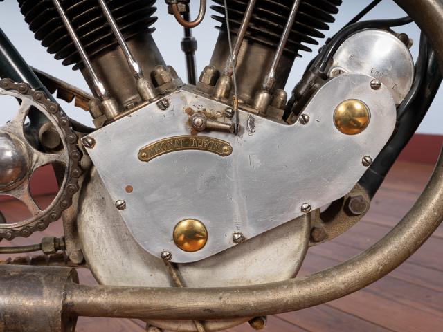 Motocyclette MAGNAT DEBON 4 HP 1914 moteur magnat debon 