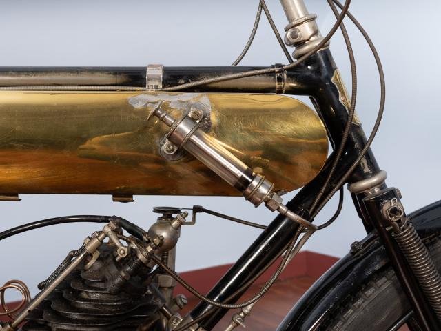 Motocyclette Deronziere - detail moteur
