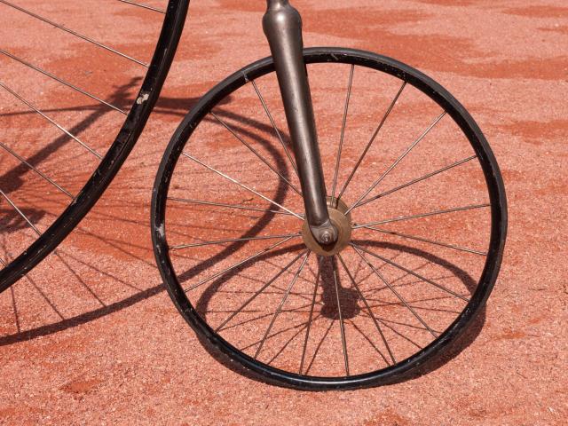 Grand Bicycle RUDGE & Cie n°2 - détail roue arrière