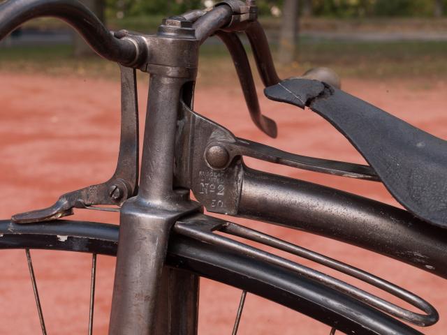 Grand Bicycle RUDGE & Cie n°2 - détail guidon