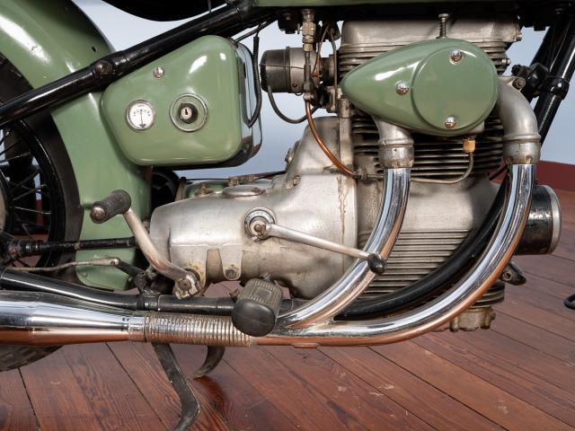 Motocyclette SUNBEAM S7 - detail moteur