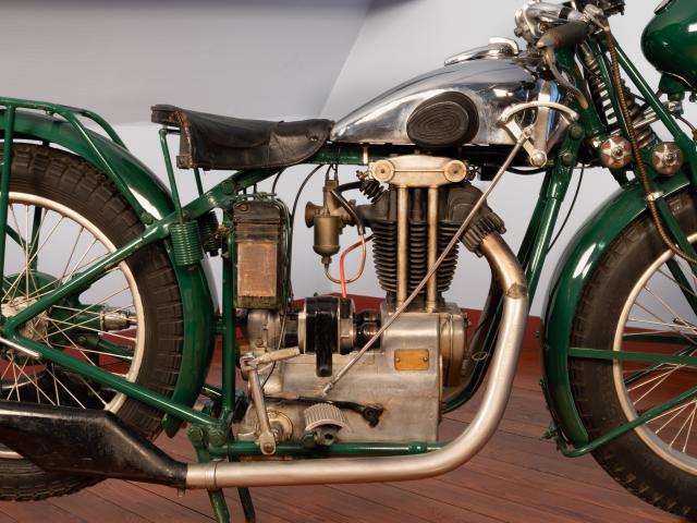 Motocyclette ULTIMA 500 cm3 - détail moteur