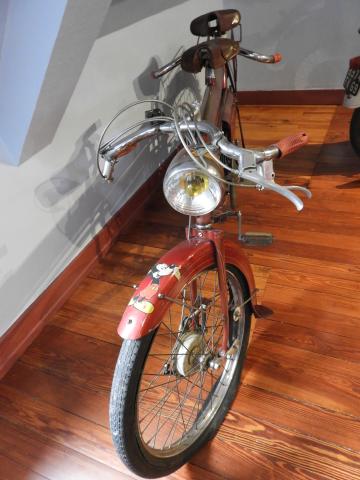 Cyclotandem DERNY - Modèle Grand Tourisme - détail face 