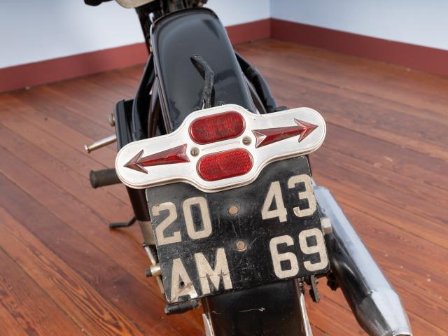 Motocyclette RENE GILLET Type A 51 Série 34 - plaque