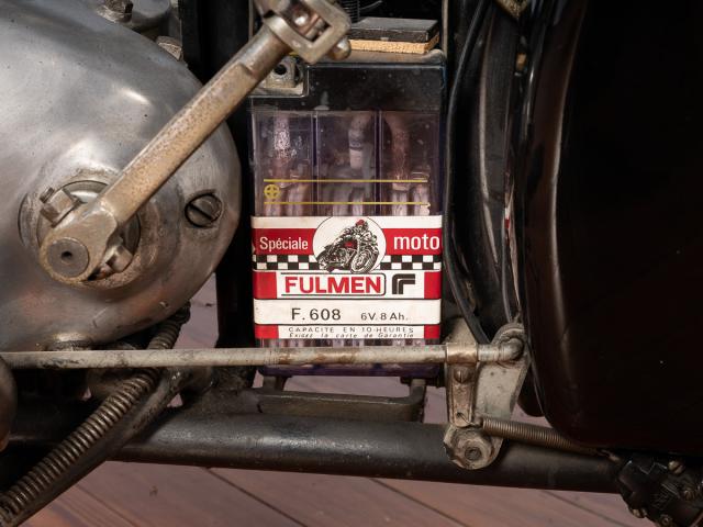 Motocyclette RENE GILLET Type A 51 Série 34 - détail moteur