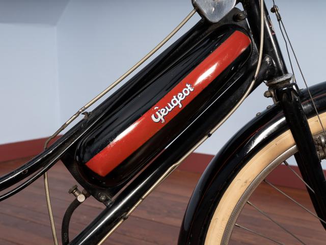 Motocyclette Peugeot BIMA - detail cadre