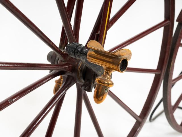 Velocipede Michaux - detail pédalier