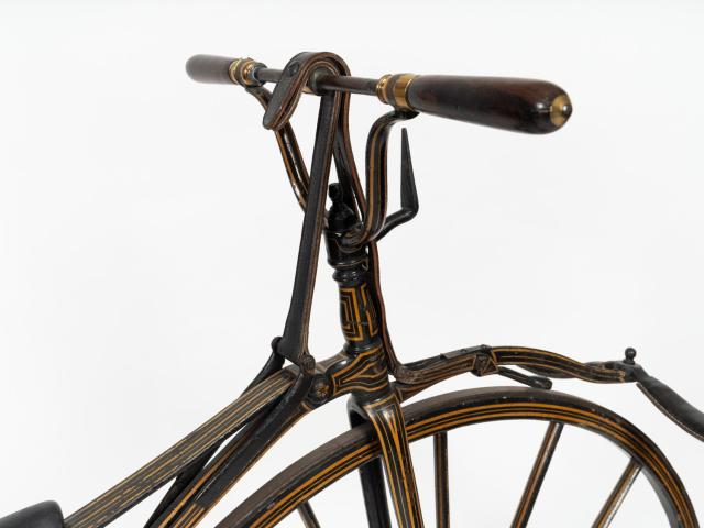 velocipede Paranque - detail guidon