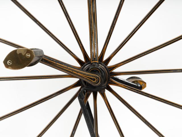 velocipede Paranque - detail pedalier