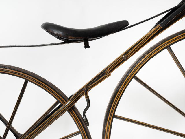 velocipede Paranque - detail selle