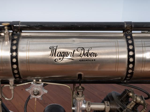 Motocyclette Magnat-Debon - détail marque