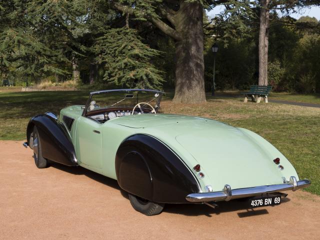 LANCIA Astura Spider Type 241 - Vue arrière
