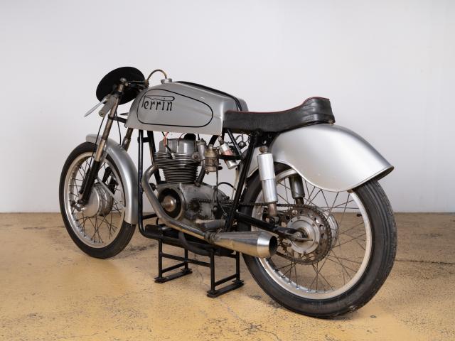 Motocyclette Jonghi Perrin - arrière