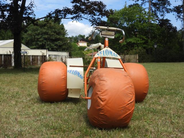 Tricycle aquatique Velomar - face