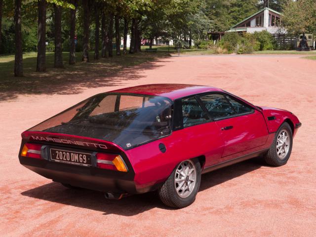 Marsonetto Type GT - Vue de 3/4 arrière profil droit