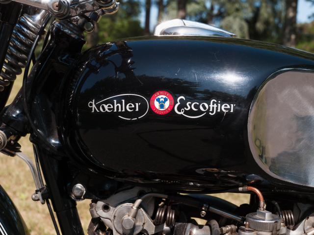 KOEHLER-ESCOFFIER “1000 spéciale Monneret” - Détail signature