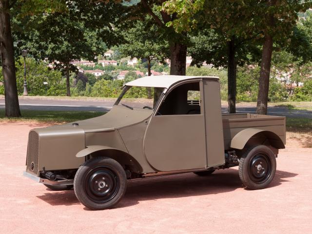 Prototype CITROEN 2CV TPV - Vue 3/4 avant côté gauche