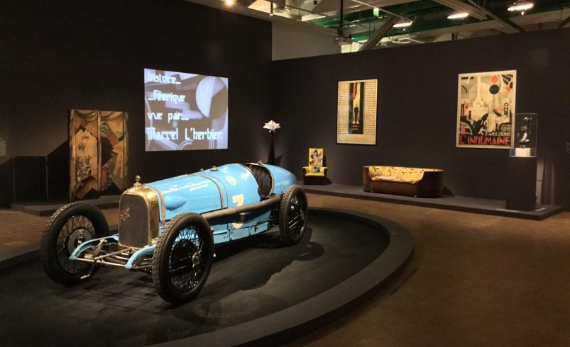 Automobile Rolland Pilain de 1923 au Centre Pompidou en 2018 - © Marie-Christine Sentenac